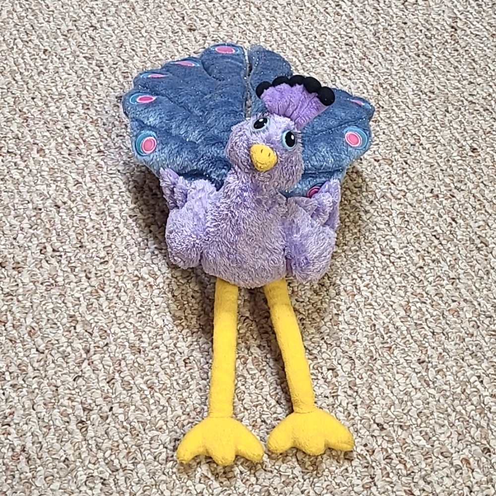 Toys R Us Stuffed Peacock Toy